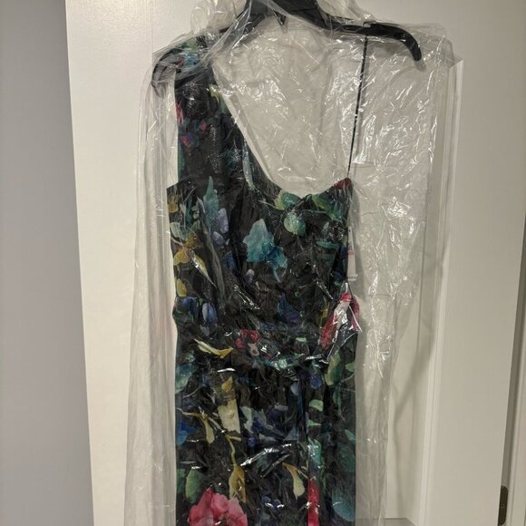NWT SLNY 9171928 Homecoming Dress Polyester Black Multi Size 10 - Picture 5 of 6